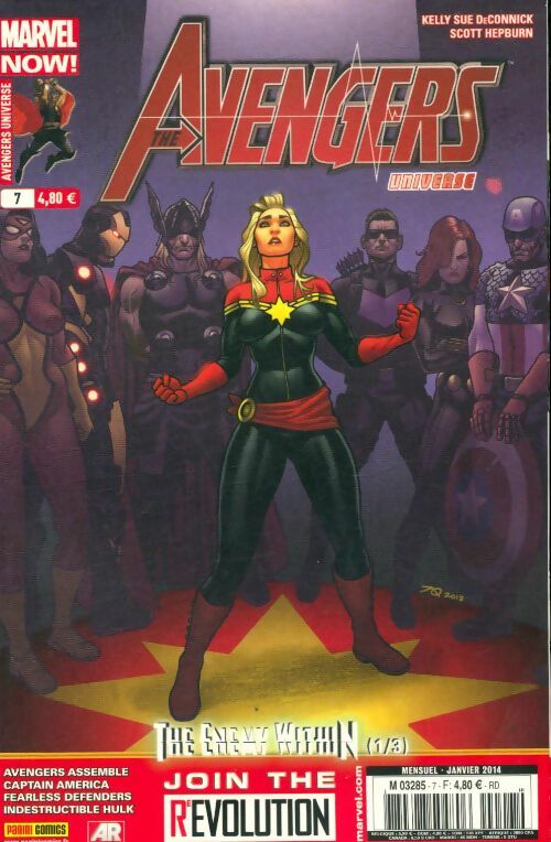 Livrenpoche : The Avengers universe (Marvel Now) n°7 :L'nnemi intime (1/3) - Collectif - Livre