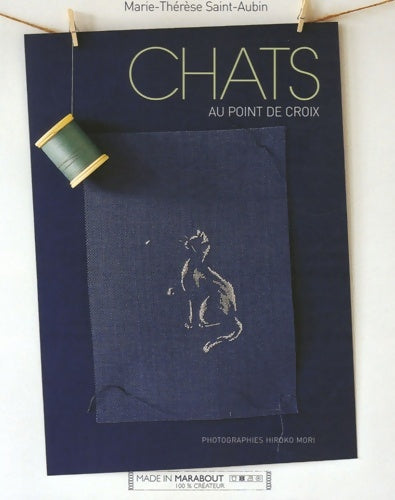 Livrenpoche : Chats au point de croix - Marie-Thérèse Saint-Aubin - Livre