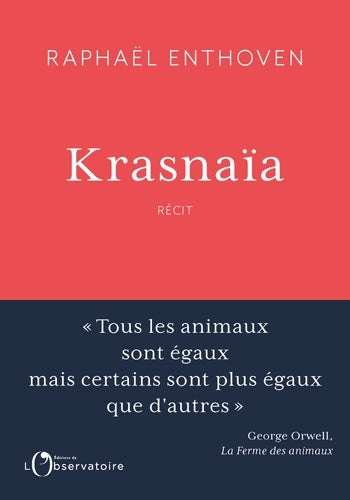Livrenpoche : Krasnaïa - Raphaël Enthoven - Livre