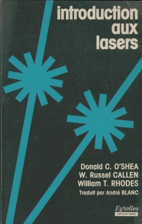 Livrenpoche : Introduction aux lasers et à leurs applications - Donald C. O'Shea - Livre