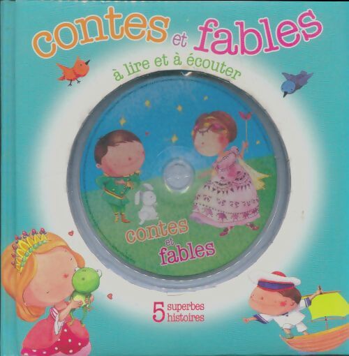 Livrenpoche : Contes et fables à lire et à écouter. 5 superbes histoires - Collectif - Livre