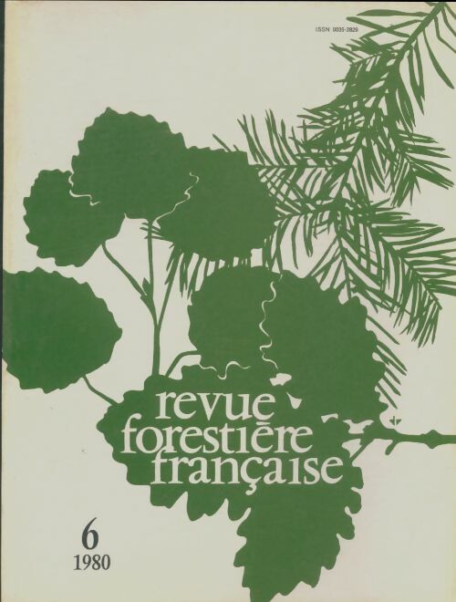 Livrenpoche : Revue forestière française 1980 n°6 - Collectif - Livre