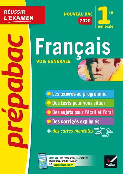 Livrenpoche : Français 1re générale Bac 2020 : Inclus oeuvres au programme 2019-2020 - Hélène Bernard - Livre