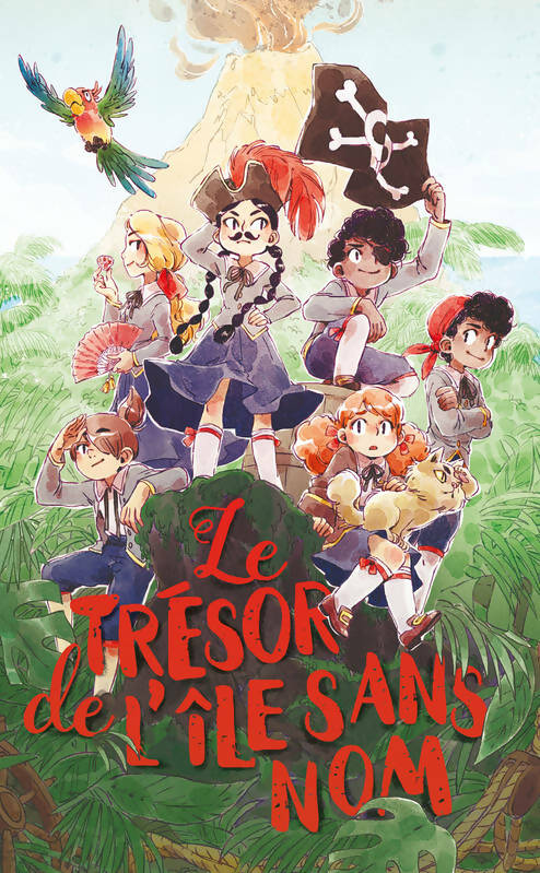 Livrenpoche : Le Trésor de l'île sans nom - Lecture roman jeunesse pirate - Dès 9 ans - Gilles Abier - Livre