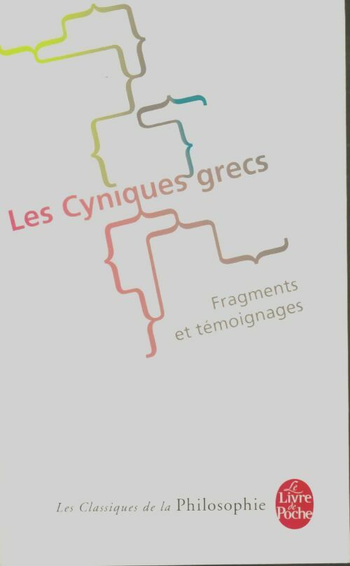 Livrenpoche : Les cyniques grecs - Inconnu - Livre