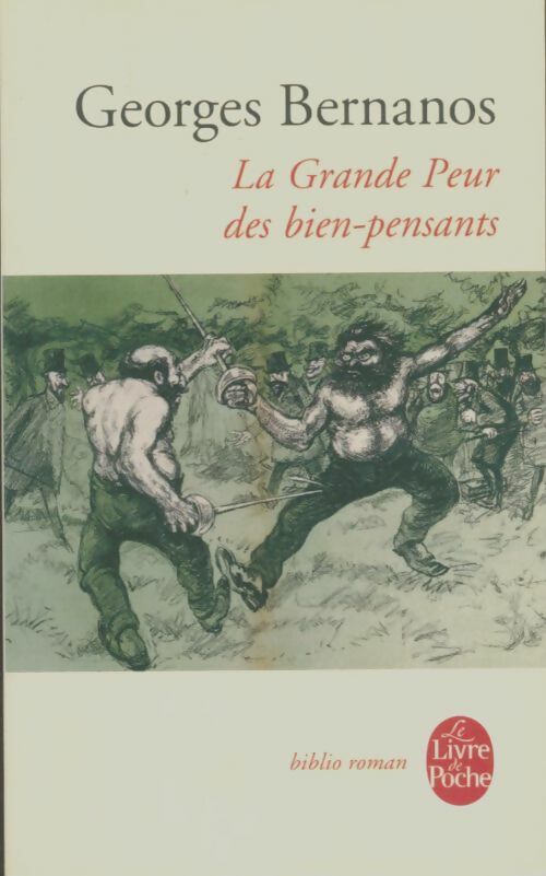 Livrenpoche : La grande peur des bien-pensants - Georges Bernanos - Livre