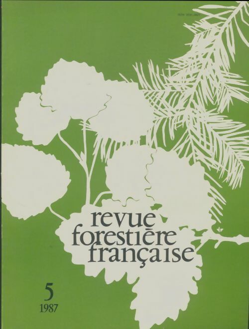 Livrenpoche : Revue forestière française 1987 n°5 - Collectif - Livre