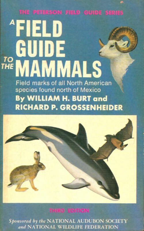 Livrenpoche : A field guide to the mammals : Field marks of all North American - Collectif - Livre