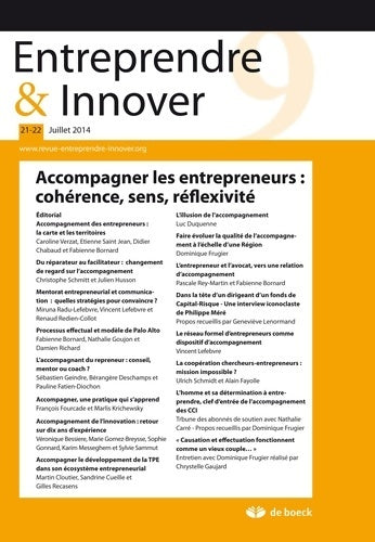 Livrenpoche : ENTREPRENDRE ET INNOVER 2014/2-3 N. 21-22 - Xxx - Livre