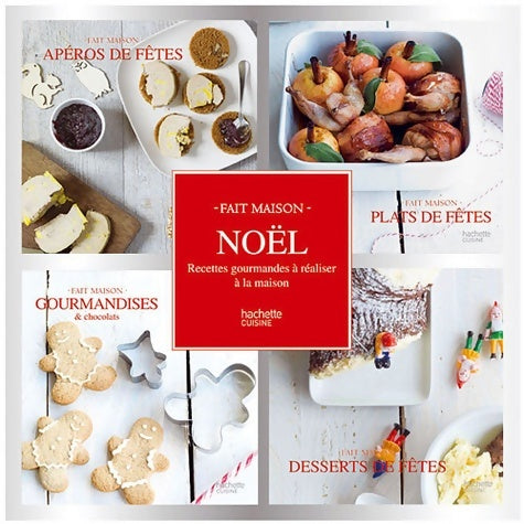 Livrenpoche : Coffret 4 mini livres Noël : Fait Maison - Collectif - Livre