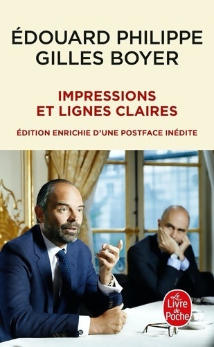 Livrenpoche : Impressions et lignes claires - Edouard Philippe - Livre