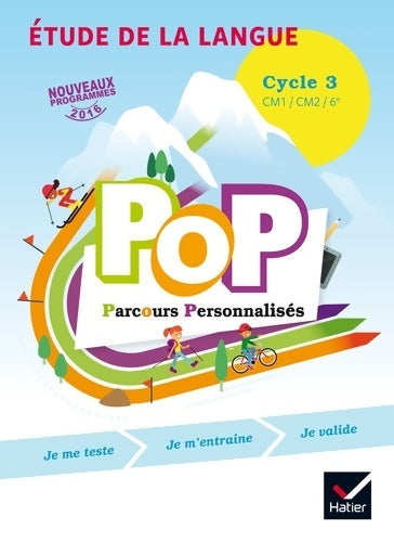 Livrenpoche : POP Parcours personnalisés - Etude de la langue Cycle 3 Éd. 2017 - Livre élève - Olivier Blond-rzewuski - Livre