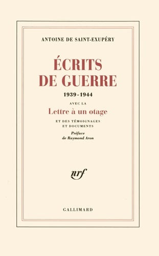 Livrenpoche : Ecrits de guerre 1939-1944 - Antoine De Saint Exupéry - Livre