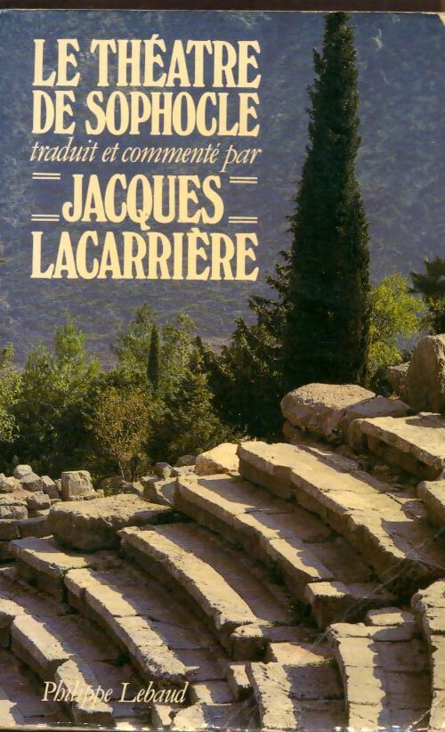 Livrenpoche : Le théâtre de Sophocle - Sophocle - Livre