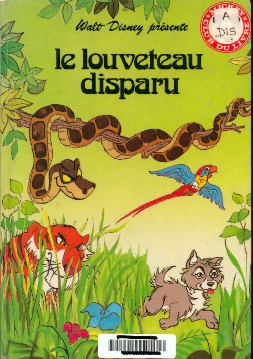 Le louveteau disparu - Disney - Livre