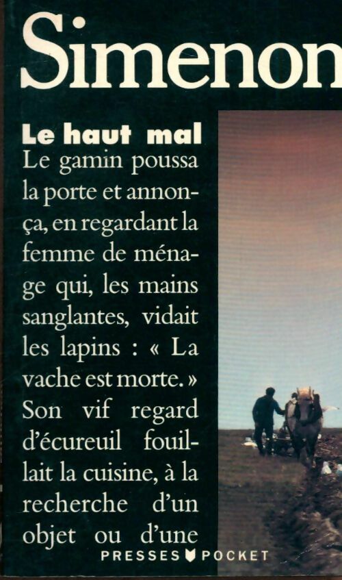 Livrenpoche : Le haut-mal - Georges Simenon - Livre
