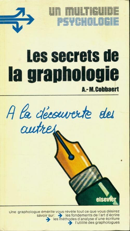 Livrenpoche : Les secrets de la graphologie - Anne-Marie Cobbaert - Livre