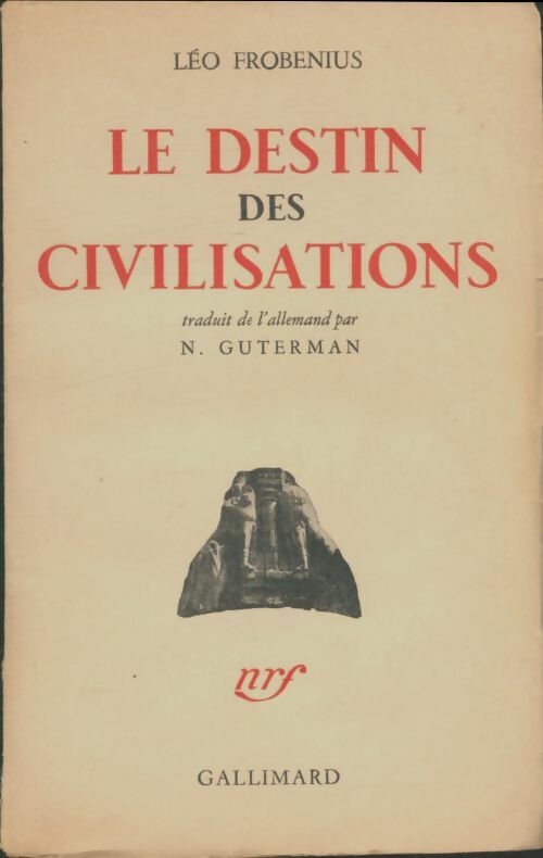 Livrenpoche : Le destin des civilisations - Léo Frobenius - Livre