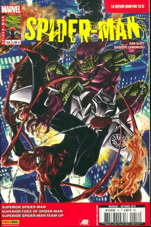 Livrenpoche : Spider-Man (Marvel Now) n°16 : La nation Bouffon (1/3) - Collectif - Livre