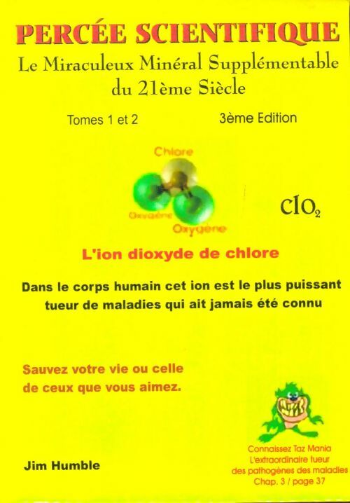 Livrenpoche : Le miraculeux minéral supplémentable du 21ème siècle Tomes I et II - Jim Humble - Livre