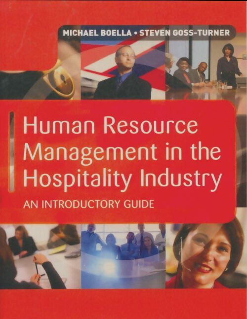 Livrenpoche : Human Resource Management in the Hospitality Industry - Michael Boella - Livre