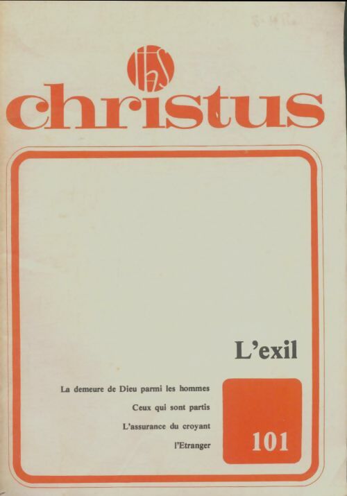 Livrenpoche : Christus n°101 - Collectif - Livre