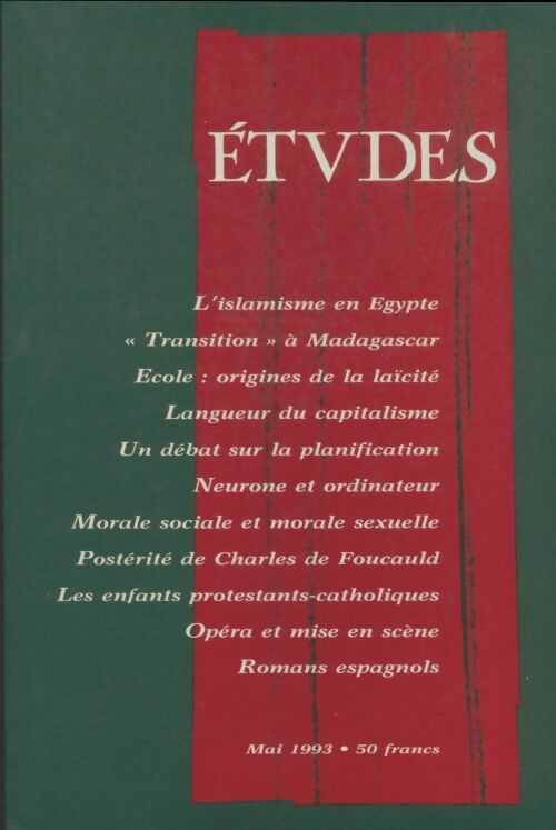 Livrenpoche : Etudes n°378-5 - Collectif - Livre