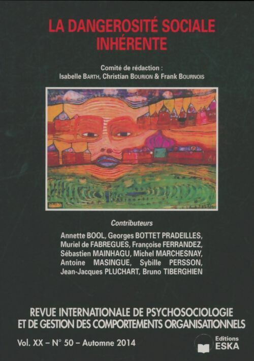Livrenpoche : Revue internationale de psychosociologie volume XX n°50 - Collectif - Livre