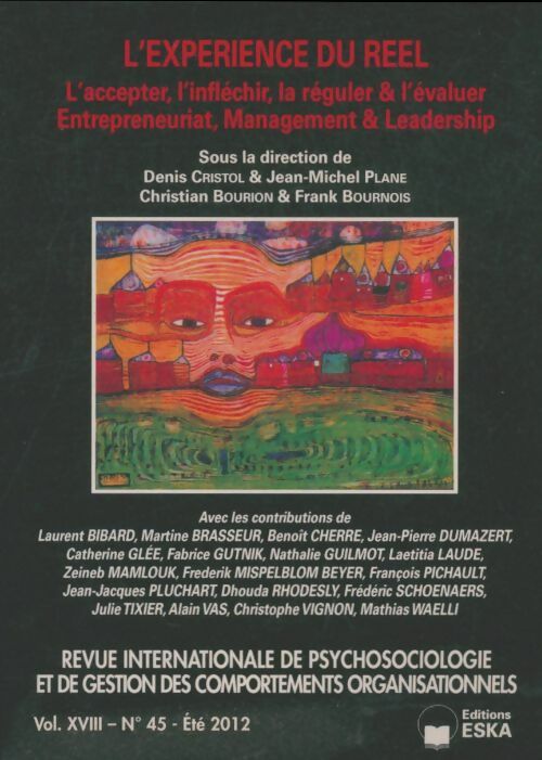 Livrenpoche : Revue internationale de psychosociologie Volume XVIII n°45 : L'expérience du réel - Collectif - Livre