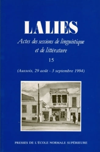 Livrenpoche : Lalies n°15 - 1994 - Collectif - Livre
