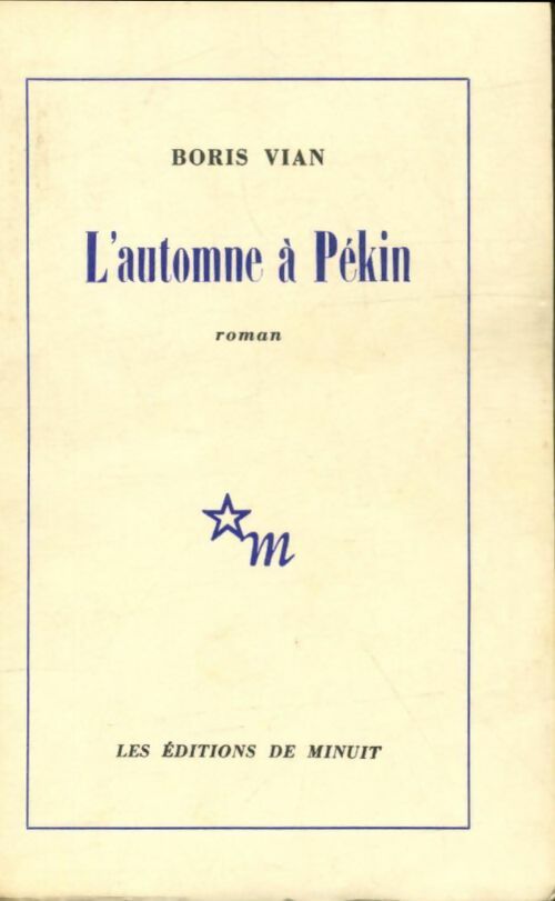 Livrenpoche : L'automne à Pékin - Boris Vian - Livre