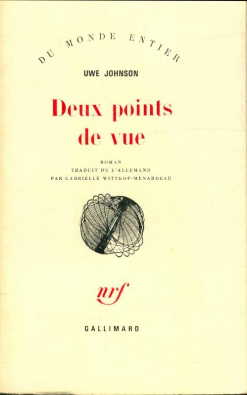 Livrenpoche : Deux points de vue - Uwe Johnson - Livre
