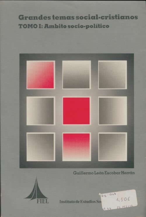 Livrenpoche : Grandes temas social-cristianos Tomo L - Guillermo Leon Escober Herràn - Livre