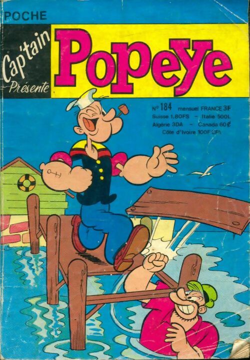 Livrenpoche : Popeye n°184 - Collectif - Livre