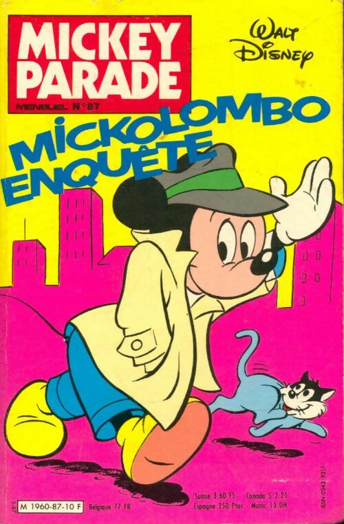 Livrenpoche : Mickey-parade n°87 - Collectif - Livre