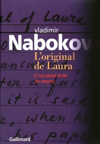 Livrenpoche : L'original de Laura : - Vladimir Nabokov - Livre