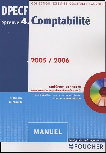 Livrenpoche : Comptabilité DPECF épreuve n°4 : Manuel - Henri Davasse - Livre
