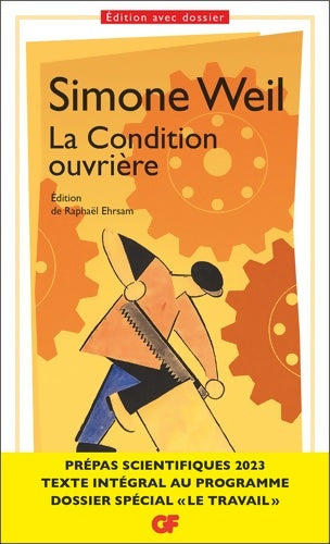 Livrenpoche : La condition ouvrière - Simone Weil - Livre