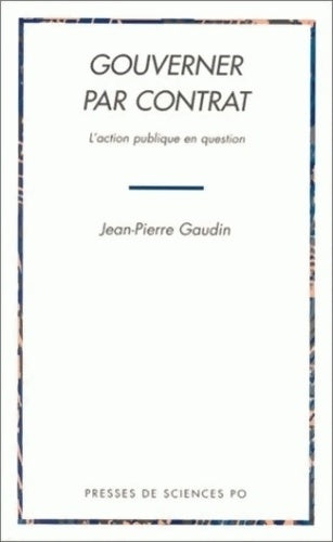 Livrenpoche : Gouverner par contrat - Jean-Pierre Gaudin - Livre