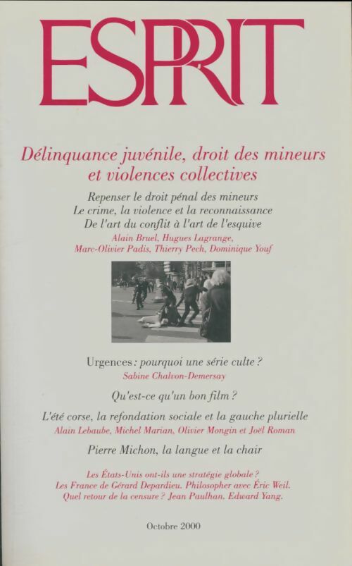 Livrenpoche : Esprit (nouvelle série)n°268 - Collectif - Livre