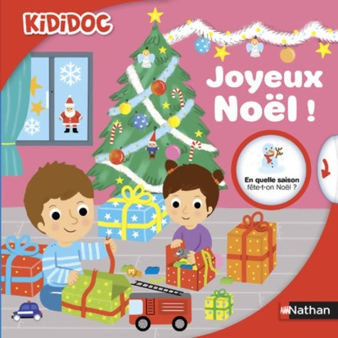 Livrenpoche : Joyeux Noël ! - Livre animé Kididoc - Dès 4 ans - Valérie Guidoux - Livre