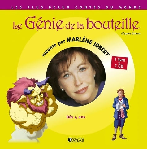 Livrenpoche : Le génie de la bouteille : Livre CD - Marlène Jobert - Livre