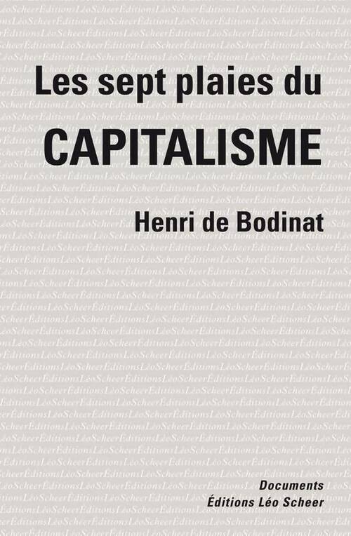 Livrenpoche : Les sept plaies du capitalisme - Henri De Bodinat - Livre