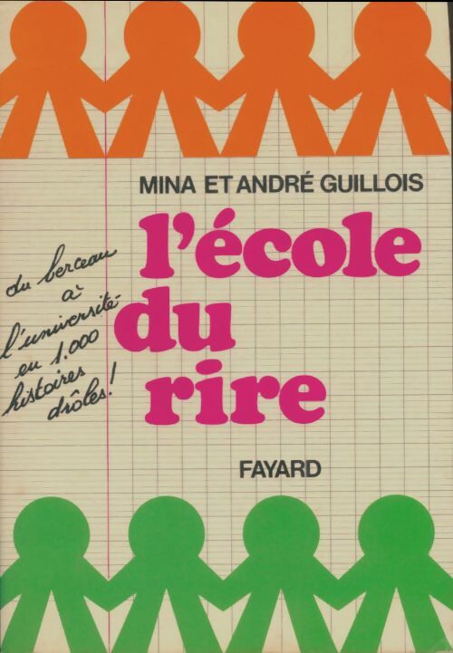 Livrenpoche : L'école du rire - Mina Guillois - Livre