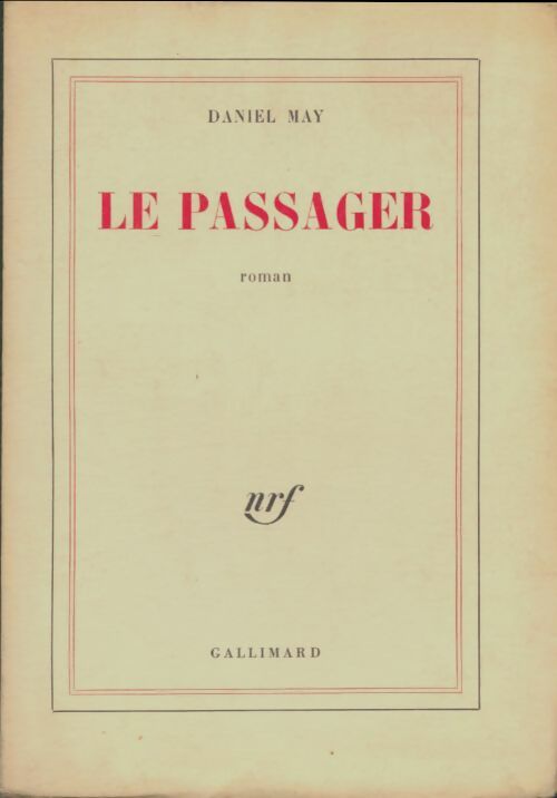 Livrenpoche : Le passager - Daniel May - Livre