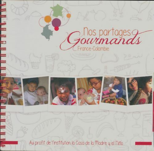 Livrenpoche : Nos partages gourmands : France-Colombie - Collectif - Livre