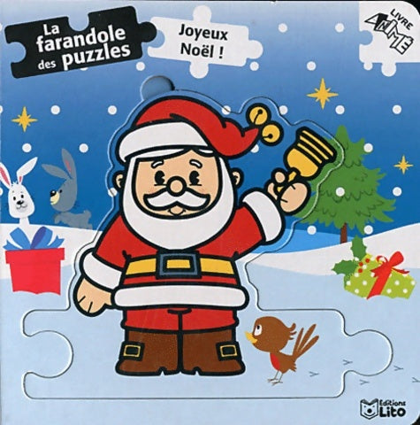 Livrenpoche : La Farandole des Puzzles : Joyeux Noël - Dès 2 ans ! - Katrien Goossens - Livre