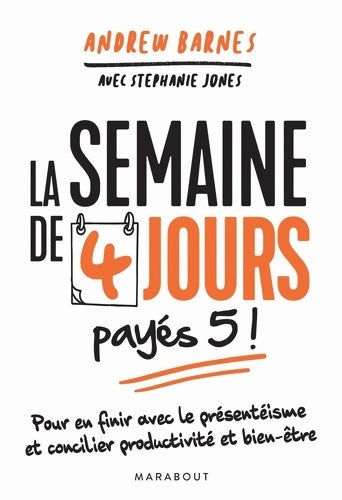 Livrenpoche : La semaine de 4 jours - Andrew BARNES - Livre