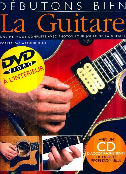 Livrenpoche : Debutons bien la guitare + DVD - Dick Arthur - Livre