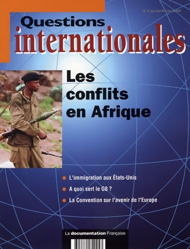 Livrenpoche : Questions internationales n°5 : Les conflits en Afrique - Collectif - Livre
